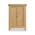 Normandy Shoe Cabinet - 2 Door - Oak