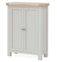 Salcombe Shoe Cabinet - 2 Door - Grey Oak