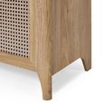 Sydney Shoe Cupboard - 2 Door - Faux Rattan