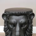 Side Table - Black Lion - Resin