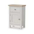 Modern Telephone Cupboard - 1 Door - Grey Painted