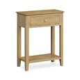 Bath Telephone Table - 1 Drawer - Oak