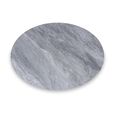 Marmora C Side Table - Oval - Grey Marble