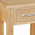 New Trinity Telephone Table - 1 Drawer - Natural Oak