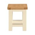 Lundy Lamp Table - Ivory Painted