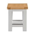 Lundy Lamp Table - Grey Painted
