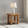 Original Lamp Table - Rustic Oak