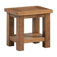 Original Lamp Table - Rustic Oak