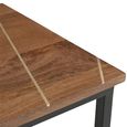 Fowey Side Table - Brown Mango Wood