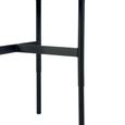 Franki Lamp Table - Round - Black Metal