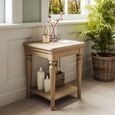 Cromwell Lamp Table - Square - Oak