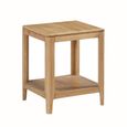 Dunmore End Table - Square - Oak