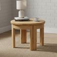 Sorento Lamp Table - Oak