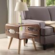 Lamp Table - Walnut - JF704