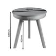 San Francisco Smart Round Lamp Table - Ash - JF710
