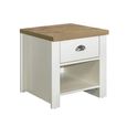 Clearance - Highgate Lamp Table - 1 Drawer - Cream Painted - FSS16511