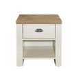 Clearance - Highgate Lamp Table - 1 Drawer - Cream Painted - FSS16511