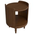 Williamson Side Table - Round - Mid Gloss Lacquered