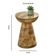 Surrey Side Table - Round - Solid Mango Wood