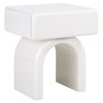 Bennet End Table - 1 Drawer - White