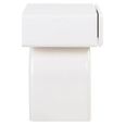 Bennet End Table - 1 Drawer - White