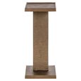 Foley End Table - Square - Antique Brass - Aluminium