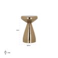 Arlo Gold Round Side Table