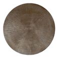 Villisca Side Table - Set of 3 - Round - Champagne Gold and Black - Aluminium