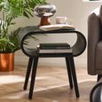 Apollo Side Table - Black - Oak