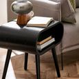 Apollo Side Table - Black - Oak