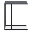 Acero Metal Side Table - Black