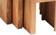 Ajmer Light Mango Wood Nest of 3 Tables