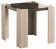 Teodora Lamp Table - Brown Gloss