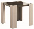 Teodora Lamp Table - Brown Gloss
