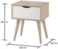 Anson 1 Drawer Lamp Table - Variant Available