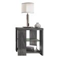 Augusta Grey Oak Effect Lamp Table