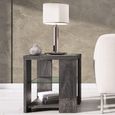 Augusta Grey Oak Effect Lamp Table