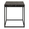 Barossa Black Marble Side Table