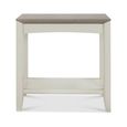 Bergen Grey Washed Oak & Soft Grey Side Table