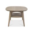 Dansk Scandi Oak Lamp Table - 1 Shelf