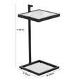 Billy Accent Table - Square - Marble - Variation Available
