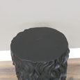 Side Table - Black Gorilla - Resin - Metal