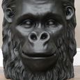 Side Table - Black Gorilla - Resin - Metal
