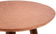Boho Side Table - Copper Carved - Round