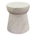 Bonn Side Table - Round - Natural