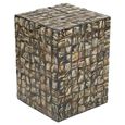 Branna Side Table - Square - Mother of Pearl