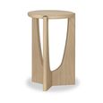 Cara Round Side Table - Oak