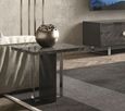 Carvelle Dark Grey Lamp Table