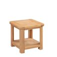 Clarion Lamp Table - Square - Oak