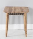 Clearance - Luxuria Sheesham End Table, Indian Wood, Square Top - Brand New Item
